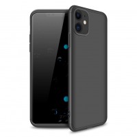 Пластиковая накладка GKK LikGus 360 градусов для Apple iPhone 11 (6.1'') Чорний (3574)