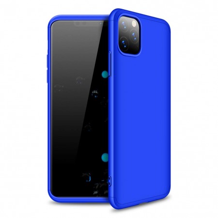 Пластиковая накладка GKK LikGus 360 градусов для Apple iPhone 11 Pro (5.8'') Синий (3576)