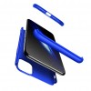 Пластиковая накладка GKK LikGus 360 градусов для Apple iPhone 11 Pro (5.8'') Синій (3576)