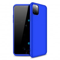 Пластиковая накладка GKK LikGus 360 градусов для Apple iPhone 11 Pro Max (6.5'') Синій (3580)