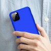 Пластиковая накладка GKK LikGus 360 градусов для Apple iPhone 11 Pro Max (6.5'') Синий (3580)