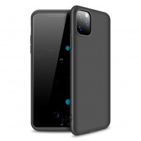 Пластиковая накладка GKK LikGus 360 градусов для Apple iPhone 11 Pro Max (6.5'') Чорний (3582)
