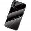 TPU+Glass чехол Luxury Marble для Xiaomi Mi 9 Pro Чорний (3597)