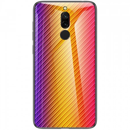 TPU+Glass чехол Twist для Xiaomi Redmi 8 Помаранчевий (3599)