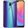 TPU+Glass чехол Twist для Xiaomi Redmi 8a Блакитний (3602)