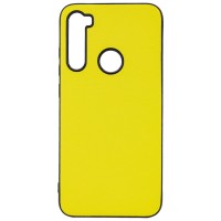 Кожаная накладка Epic Vivi series для Xiaomi Redmi Note 8 Желтый (3629)