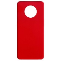 Силиконовый чехол Candy для OnePlus 7T Красный (14718)