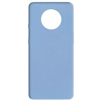 Силиконовый чехол Candy для OnePlus 7T Блакитний (14721)