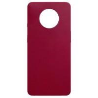 Силиконовый чехол Candy для OnePlus 7T Червоний (14720)