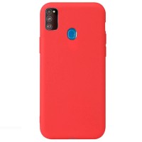 Силиконовый чехол Candy для Samsung Galaxy M30s / M21 Красный (14729)