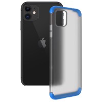 Матовая PC накладка GKK LikGus 360 градусов для Apple iPhone 11 (6.1'') Синій (3663)