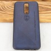 Кожаный чехол-накладка PULOKA Desi для Xiaomi Redmi 8 / 8a Синій (3706)