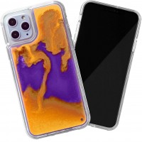 Неоновый чехол Neon Sand glow in the dark для Apple iPhone 11 Pro (5.8'') Фіолетовий (3728)