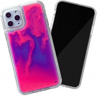 Неоновый чехол Neon Sand glow in the dark для Apple iPhone 11 Pro (5.8'') Фиолетовый (3729)