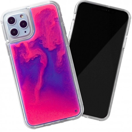 Неоновый чехол Neon Sand glow in the dark для Apple iPhone 11 Pro (5.8'') Фіолетовий (3729)