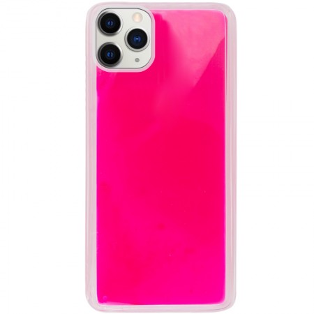 Неоновый чехол Neon Sand glow in the dark для Apple iPhone 11 Pro Max (6.5'') Розовый (3732)