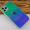 TPU+Glass чехол Gradient Rainbow с лого для Apple iPhone 11 Pro (5.8'') Зелений (3742)