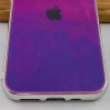 TPU+Glass чехол Gradient Rainbow с лого для Apple iPhone 11 Pro Max (6.5'') Фиолетовый (3752)