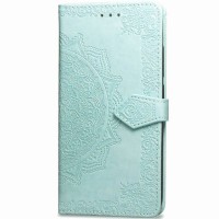 Кожаный чехол (книжка) Art Case с визитницей для Huawei Honor 20 Pro Бирюзовый (3781)