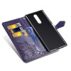Кожаный чехол (книжка) Art Case с визитницей для Sony Xperia 1 Фіолетовий (3786)