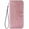 Кожаный чехол (книжка) Art Case с визитницей для Sony Xperia 5 Рожевий (3787)