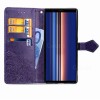 Кожаный чехол (книжка) Art Case с визитницей для Sony Xperia 5 Фиолетовый (3789)