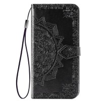 Кожаный чехол (книжка) Art Case с визитницей для Sony Xperia 5 Черный (3790)