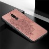 TPU+Textile чехол Mandala с 3D тиснением для Xiaomi Redmi 8 Рожевий (3791)