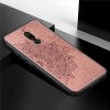 TPU+Textile чехол Mandala с 3D тиснением для Xiaomi Redmi 8 Розовый (3791)