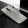 TPU+Textile чехол Mandala с 3D тиснением для Xiaomi Redmi 8 Сірий (3792)