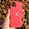 TPU+Glass чехол GLOSSY Logo series для Apple iPhone 11 Pro (5.8'') Красный (3827)