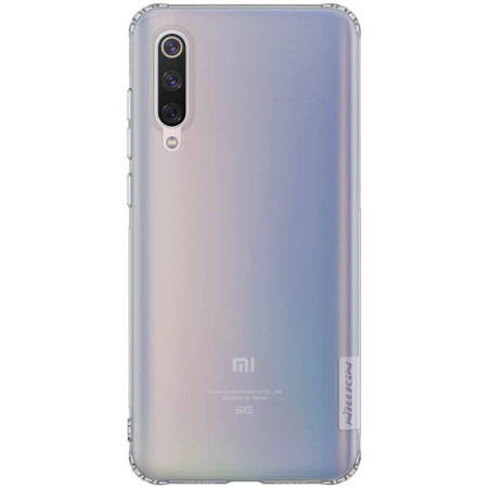 TPU чехол Nillkin Nature Series для Xiaomi Mi 9 Pro Сірий (12373)