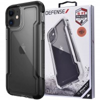 Чехол Defense Clear Series (TPU+PC) для Apple iPhone 11 (6.1'') Черный (3872)