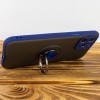 TPU-PC чехол Deen Shadow Ring series для Apple iPhone 11 Pro Max (6.5'') Синій (3879)