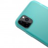 Силиконовый матовый полупрозрачный чехол для Apple iPhone 11 Pro (5.8'') Блакитний (3903)