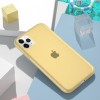 Силиконовый матовый полупрозрачный чехол для Apple iPhone 11 Pro (5.8'') Жовтий (3904)