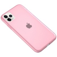 Силиконовый матовый полупрозрачный чехол для Apple iPhone 11 Pro (5.8'') Розовый (3908)
