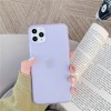 Силиконовый матовый полупрозрачный чехол для Apple iPhone 11 Pro (5.8'') Фиолетовый (3909)