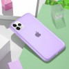 Силиконовый матовый полупрозрачный чехол для Apple iPhone 11 Pro (5.8'') Фиолетовый (3909)