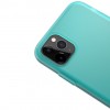 Силиконовый матовый полупрозрачный чехол для Apple iPhone 11 Pro Max (6.5'') Голубой (3911)