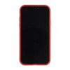 Силиконовый матовый полупрозрачный чехол для Apple iPhone 11 Pro Max (6.5'') Красный (3914)