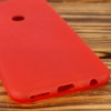 Силиконовый матовый полупрозрачный чехол для Xiaomi Redmi Note 8 Червоний (3925)