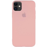 Чехол Silicone Case Slim Full Protective для Apple iPhone 11 (6.1'') Розовый (3956)