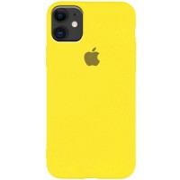 Чехол Silicone Case Slim Full Protective для Apple iPhone 11 (6.1'') Желтый (3953)