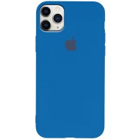 Чехол Silicone Case Slim Full Protective для Apple iPhone 11 Pro (5.8'') Синий (3971)