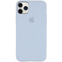 Чехол Silicone Case Slim Full Protective для Apple iPhone 11 Pro Max (6.5'') Голубой (3979)