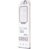 Дата кабель USAMS US-SJ099 USB to Type-C (1m) Білий (21277)