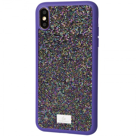 TPU чехол Bling World Brilliant Case для Apple iPhone XS Max (6.5'') Фиолетовый (12386)