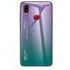 TPU+Glass чехол Gradient HELLO для Samsung Galaxy A10s Фиолетовый (4027)