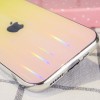 TPU+Glass чехол Gradient Aurora с лого для Apple iPhone 11 Pro Max (6.5'') Золотий (12395)